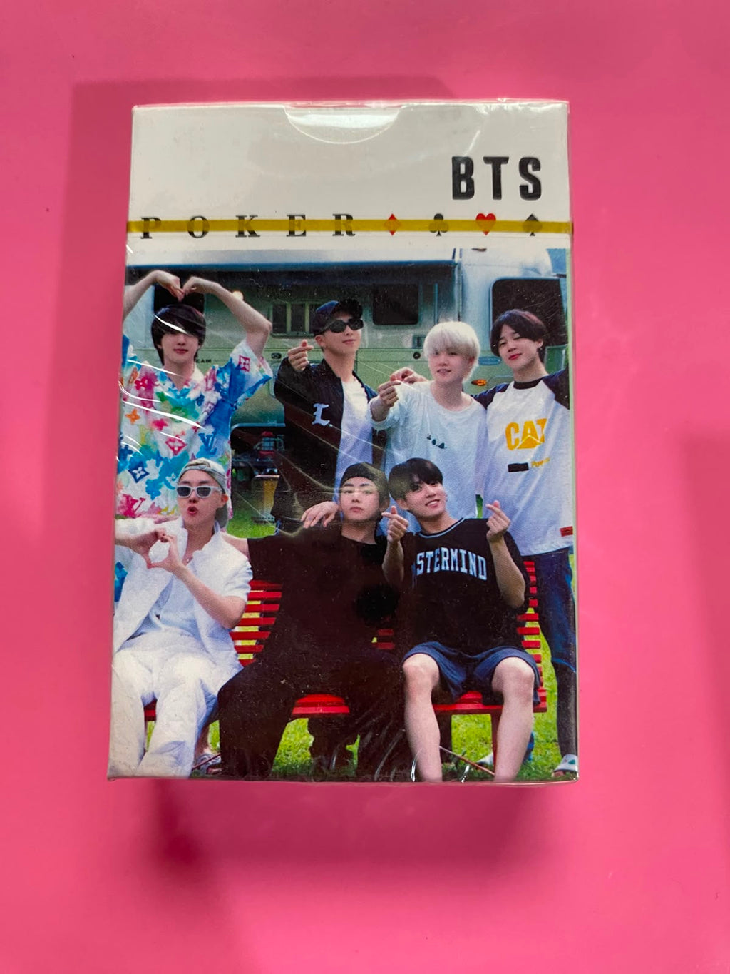 Cartas Naipe Inglés K-Pop