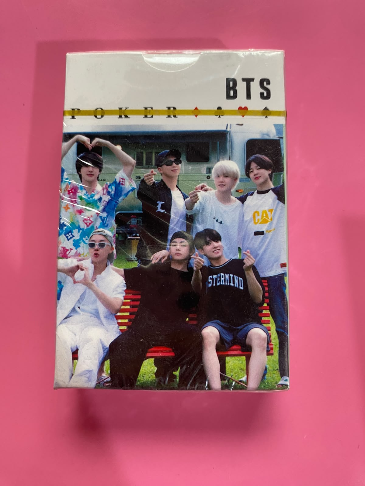 Cartas Naipe Inglés K-Pop