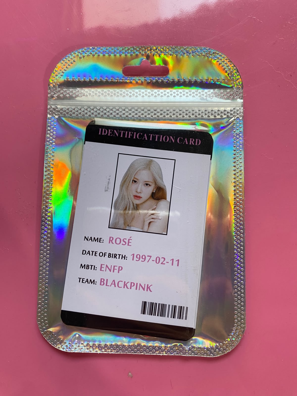 Id Card Kpop