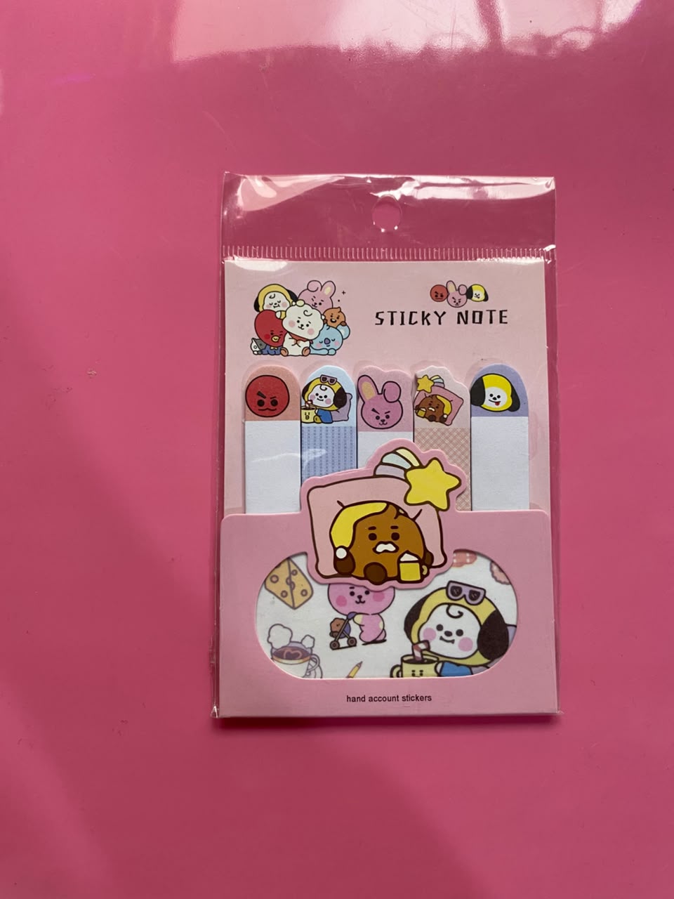 Banderitas adhesivas BT21